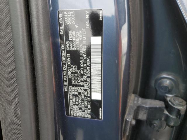 LYV102RL9KB372133 2019 VOLVO XC60 - Image 13