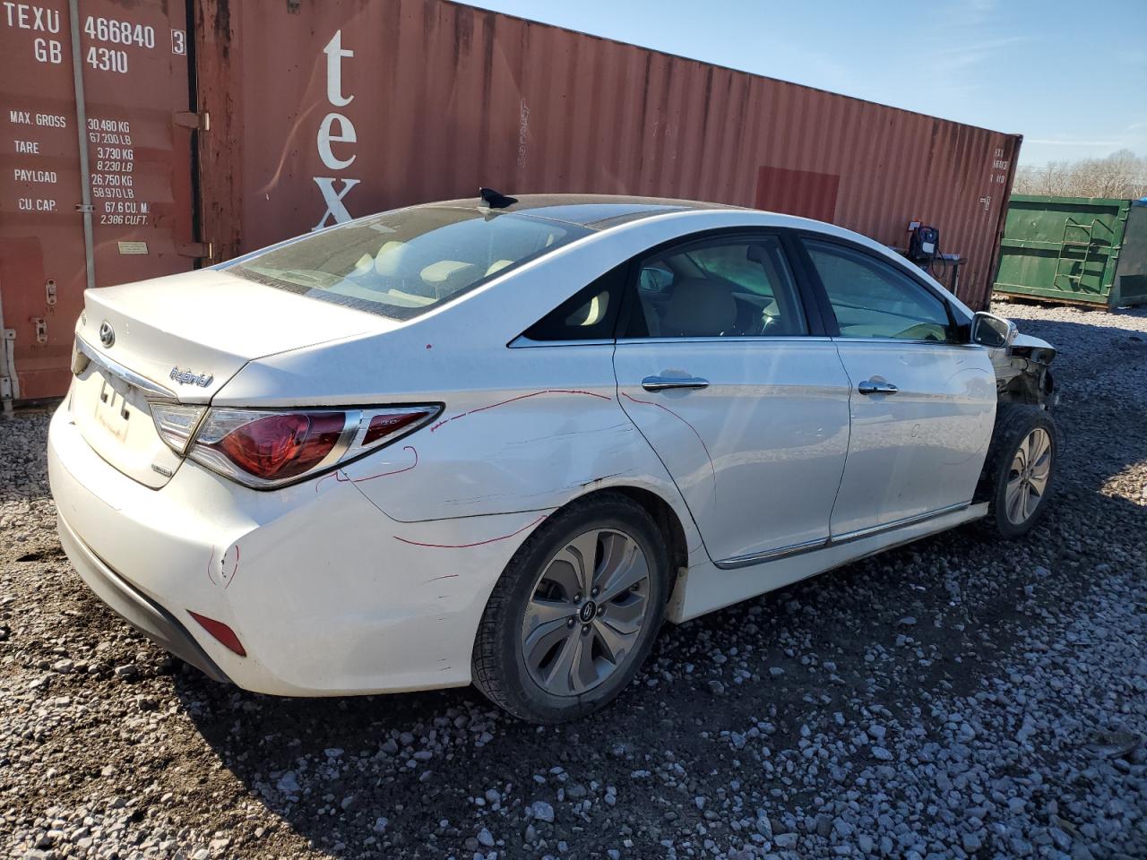 KMHEC4A43FA136529 2015 Hyundai Sonata Hybrid