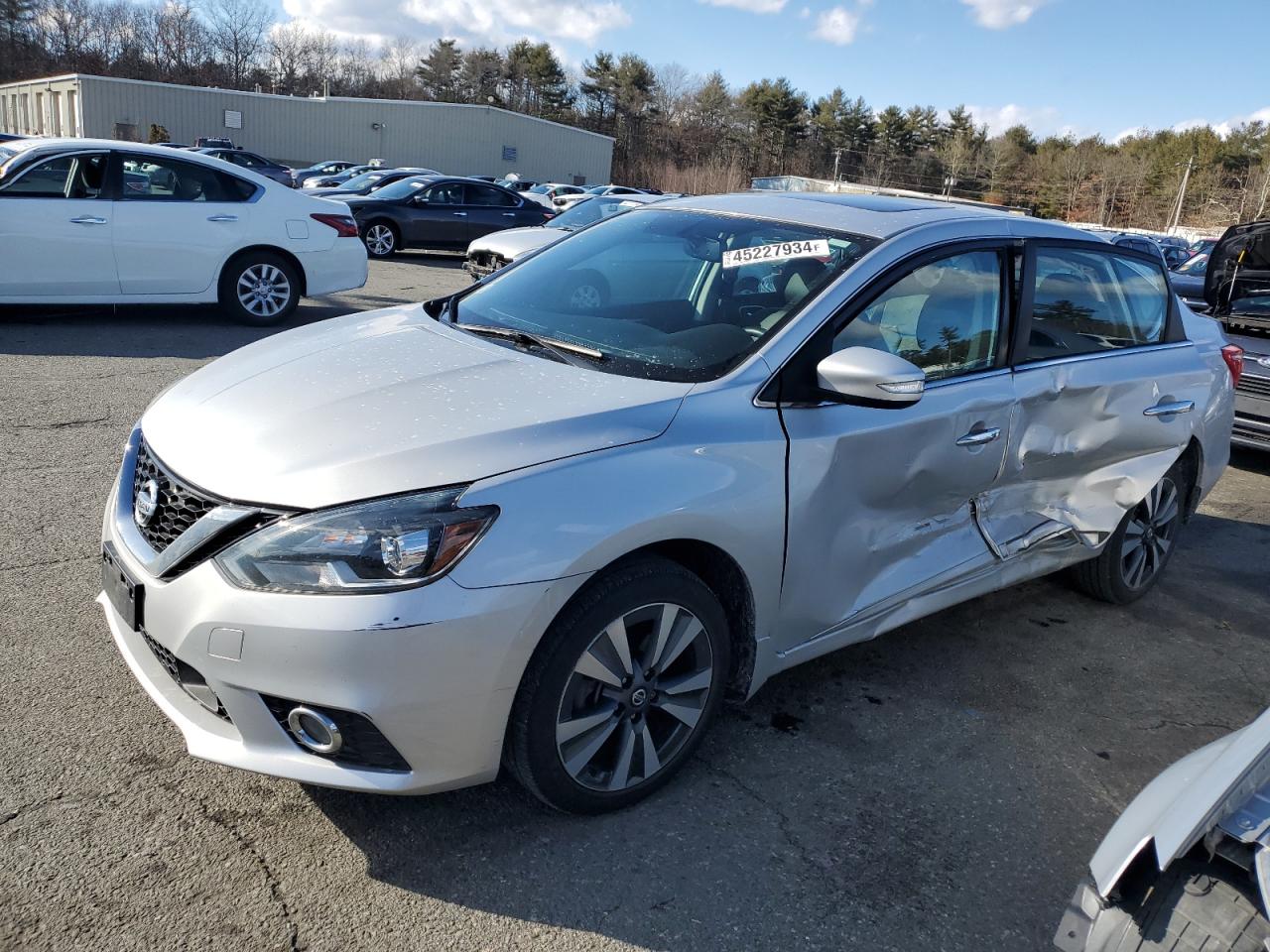 Lot #2413914162 2019 NISSAN SENTRA S