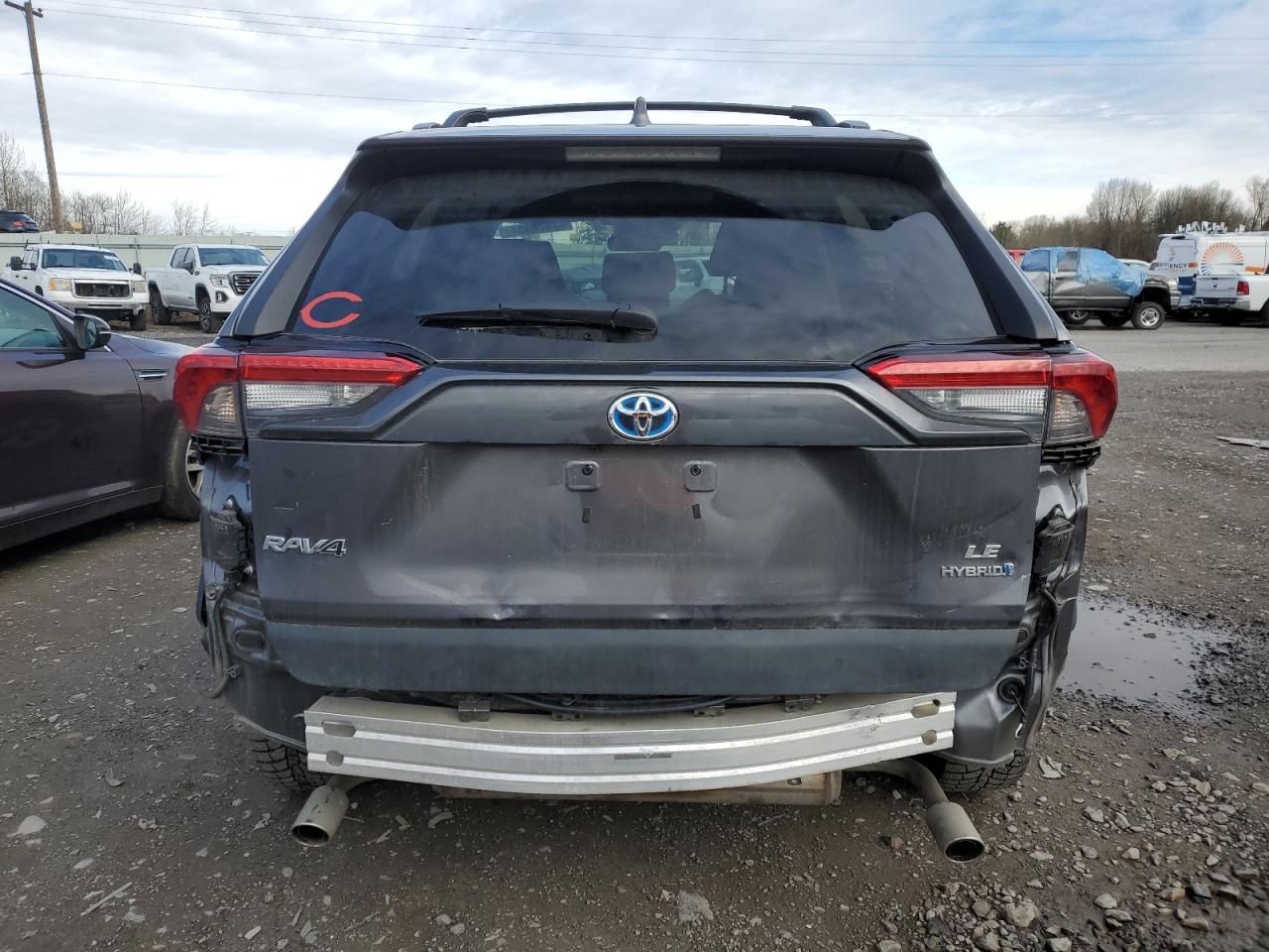 Lot #2492217158 2021 TOYOTA RAV4 LE