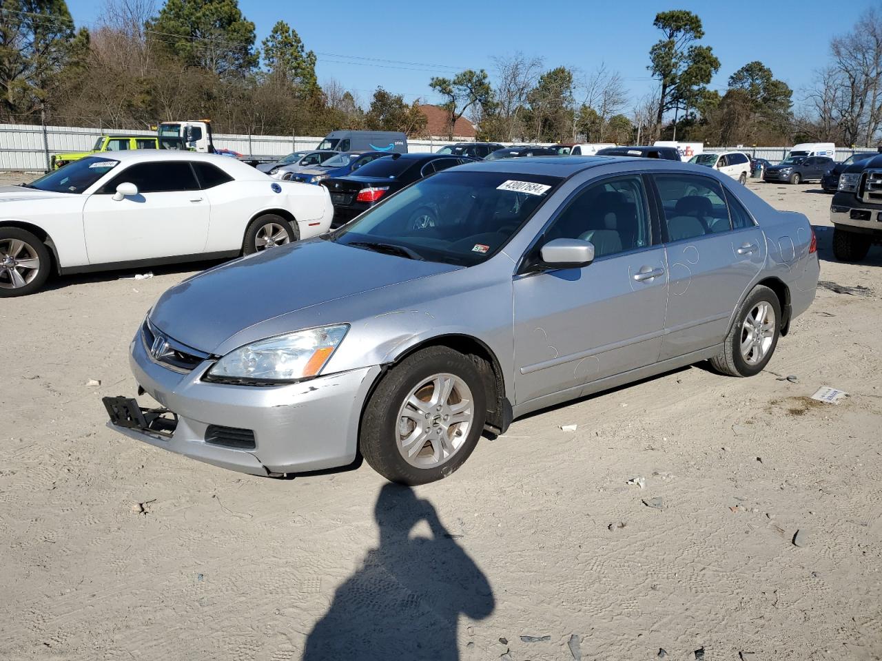 1HGCM56867A003406 2007 Honda Accord Ex