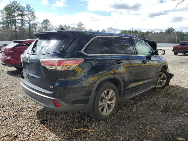 VIN 5TDZKRFH7FS050628 2015 Toyota Highlander, LE no.3