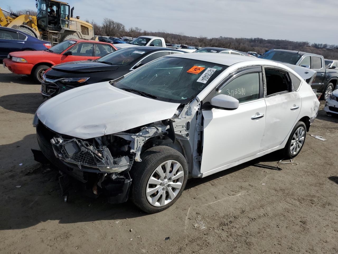 2018 Nissan Sentra S vin: 3N1AB7AP5JY270595