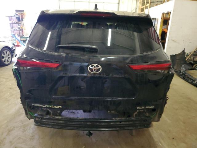 VIN 5TDGZRBH9NS187898 2022 Toyota Highlander, Xle no.6