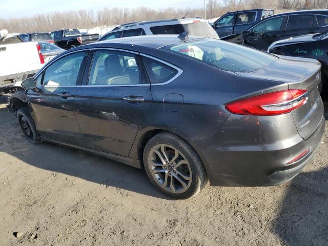 Lot #2438767478 2019 FORD FUSION SEL salvage car