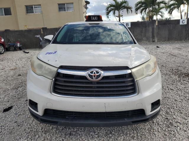 VIN 5TDZARFH0ES007928 2014 Toyota Highlander, LE no.5