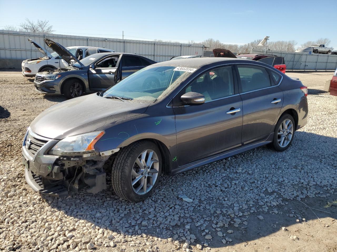 2015 Nissan Sentra S vin: 3N1AB7AP7FY363920