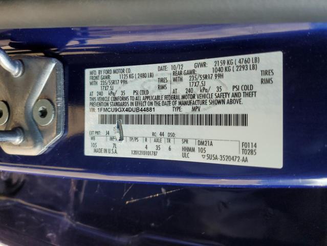 1FMCU9GX4DUB44881 2013 FORD ESCAPE - Image 13