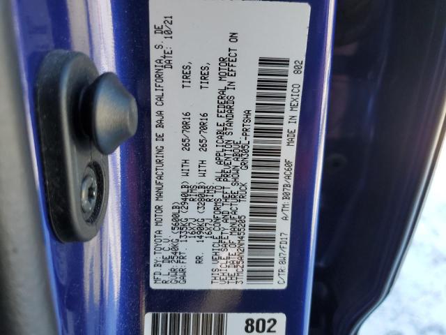 2022 TOYOTA TACOMA DOU 3TMCZ5AN2NM455205