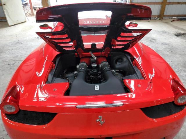 2013 Ferrari 458 Spider VIN: ZFF68NHA6D0190570 Lot: 42883374