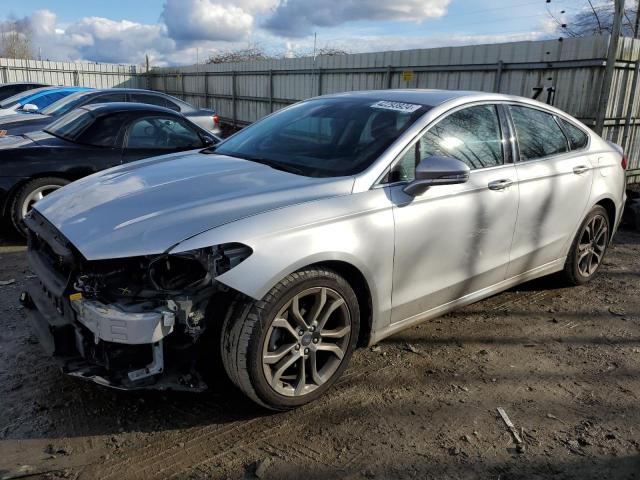 Lot #2478427891 2019 FORD FUSION SEL salvage car