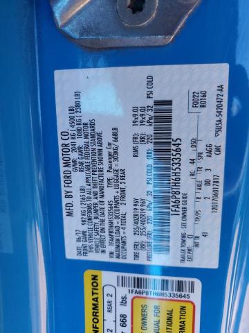 2017 FORD MUSTANG 1FA6P8TH6H5335645