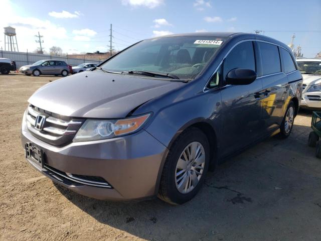 VIN 5FNRL5H26FB007465 2015 Honda Odyssey, LX no.1