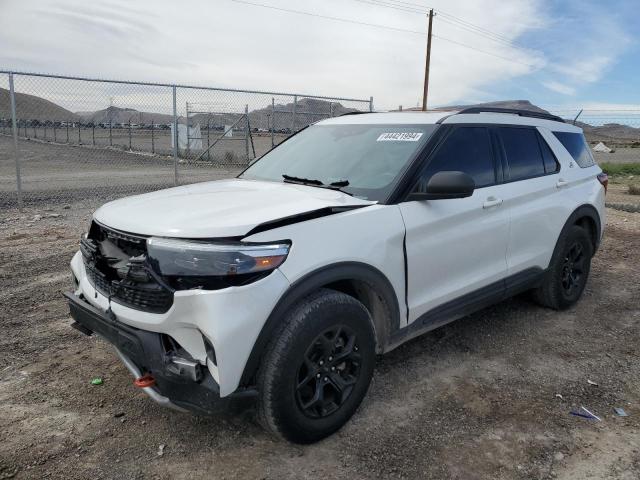 Lot #2471724921 2022 FORD EXPLORER T salvage car