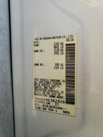 2017 NISSAN MAXIMA 3.5 - 1N4AA6AP9HC362926