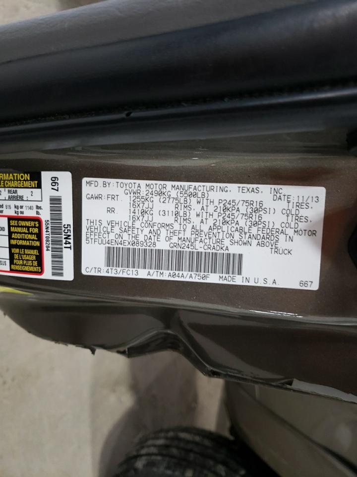 5tfuu4en4ex089328 5TFUU4EN4EX089328 2014 Toyota Tacoma