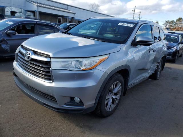 VIN 5TDJKRFHXES023368 2014 Toyota Highlander, Xle no.1