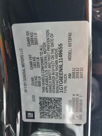 2020 GMC CANYON DEN 1GTG6EEN6L1149655