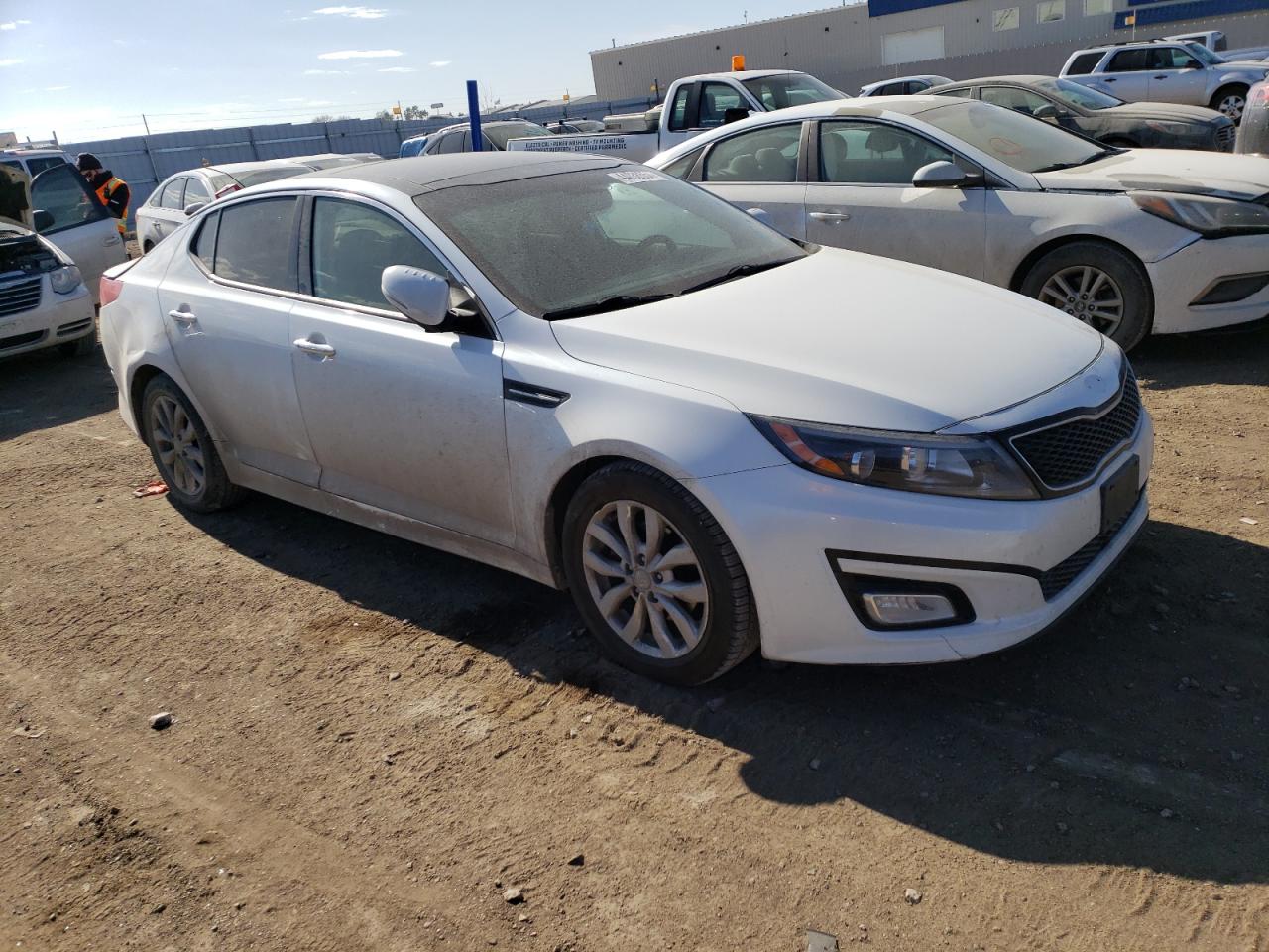 5XXGN4A7XEG341057 2014 Kia Optima Ex