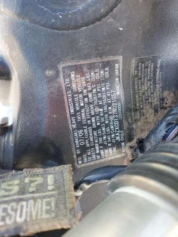 2007 KAWASAKI ZX1000 D JKAZXCD137A021057