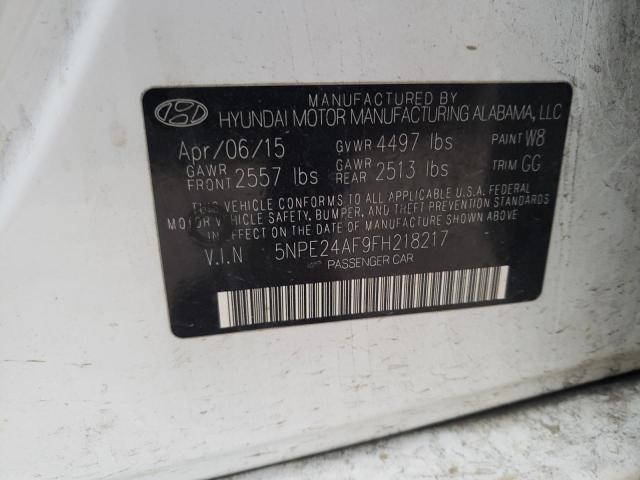 2015 HYUNDAI SONATA SE - 5NPE24AF9FH218217