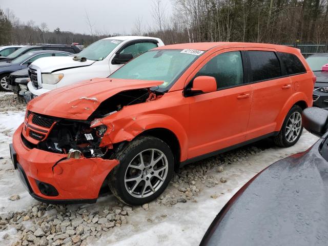 Lot #2459672121 2018 DODGE JOURNEY GT salvage car