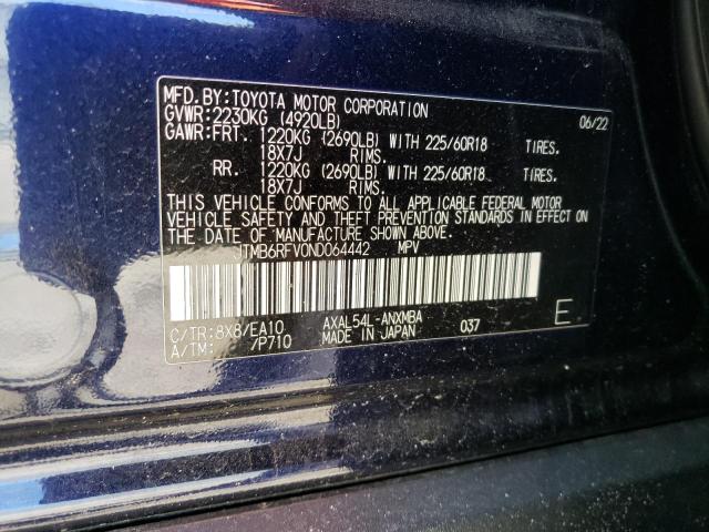 2022 TOYOTA RAV4 XLE P JTMB6RFV0ND064442