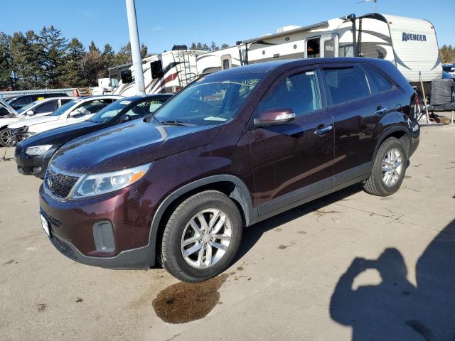 Lot #2436405928 2015 KIA SORENTO LX salvage car