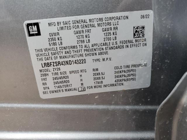 2022 BUICK ENVISION A LRBFZSR43ND143220