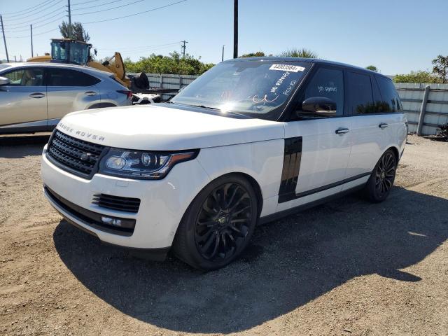 Lot #2346418446 2016 LAND ROVER RANGE ROVE salvage car