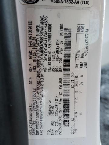 2016 FORD FIESTA 3FADP4BJ1GM114676
