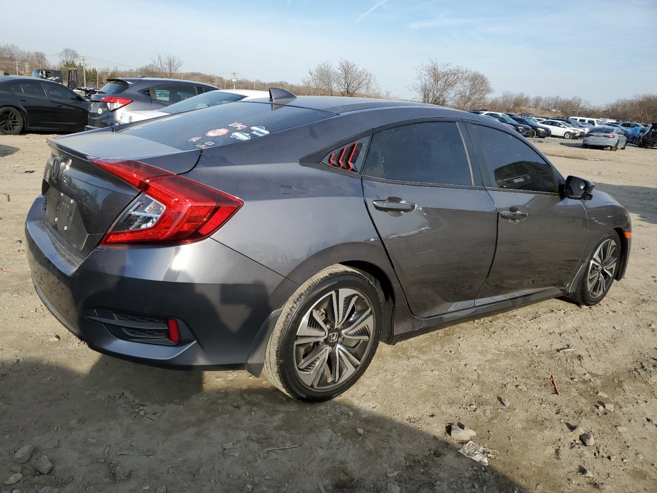 JHMFC1F38JX040133 2018 Honda Civic Ex