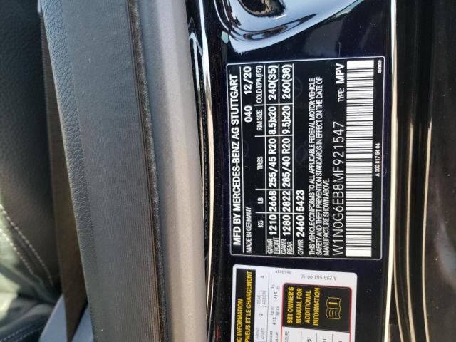 2021 MERCEDES-BENZ GLC 43 4MA - W1N0G6EB8MF921547