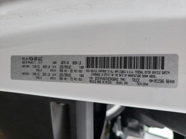 2017 RAM PROMASTER - 3C6TRVAG7HE543643