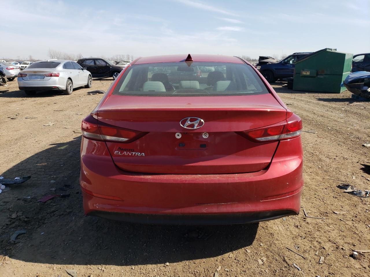 2018 Hyundai Elantra Sel vin: 5NPD84LF4JH236611