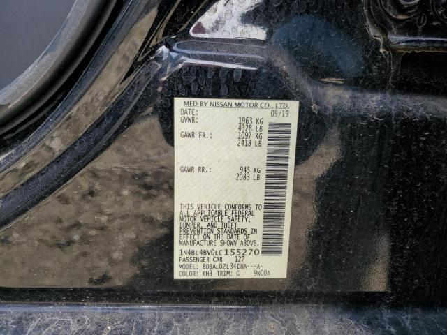 2020 NISSAN ALTIMA S - 1N4BL4BV0LC155270