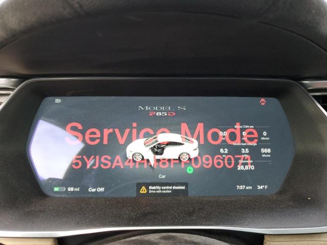 2015 TESLA MODEL S P8 5YJSA4H48FF096071
