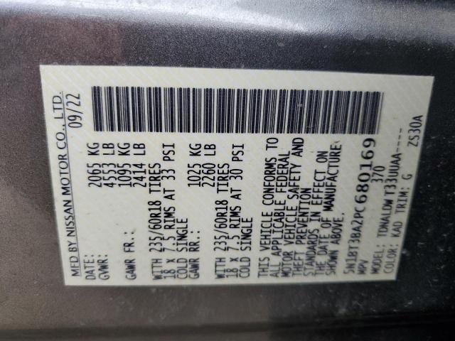 2023 NISSAN ROGUE SV 5N1BT3BA2PC680169
