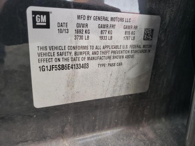 Lot #2452181343 2014 CHEVROLET SONIC salvage car