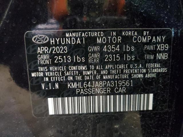 2023 HYUNDAI SONATA SEL KMHL64JA8PA319561