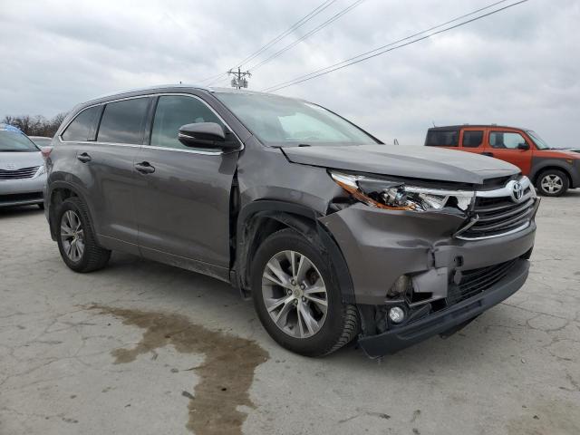 VIN 5TDJKRFHXFS154687 2015 Toyota Highlander, Xle no.4