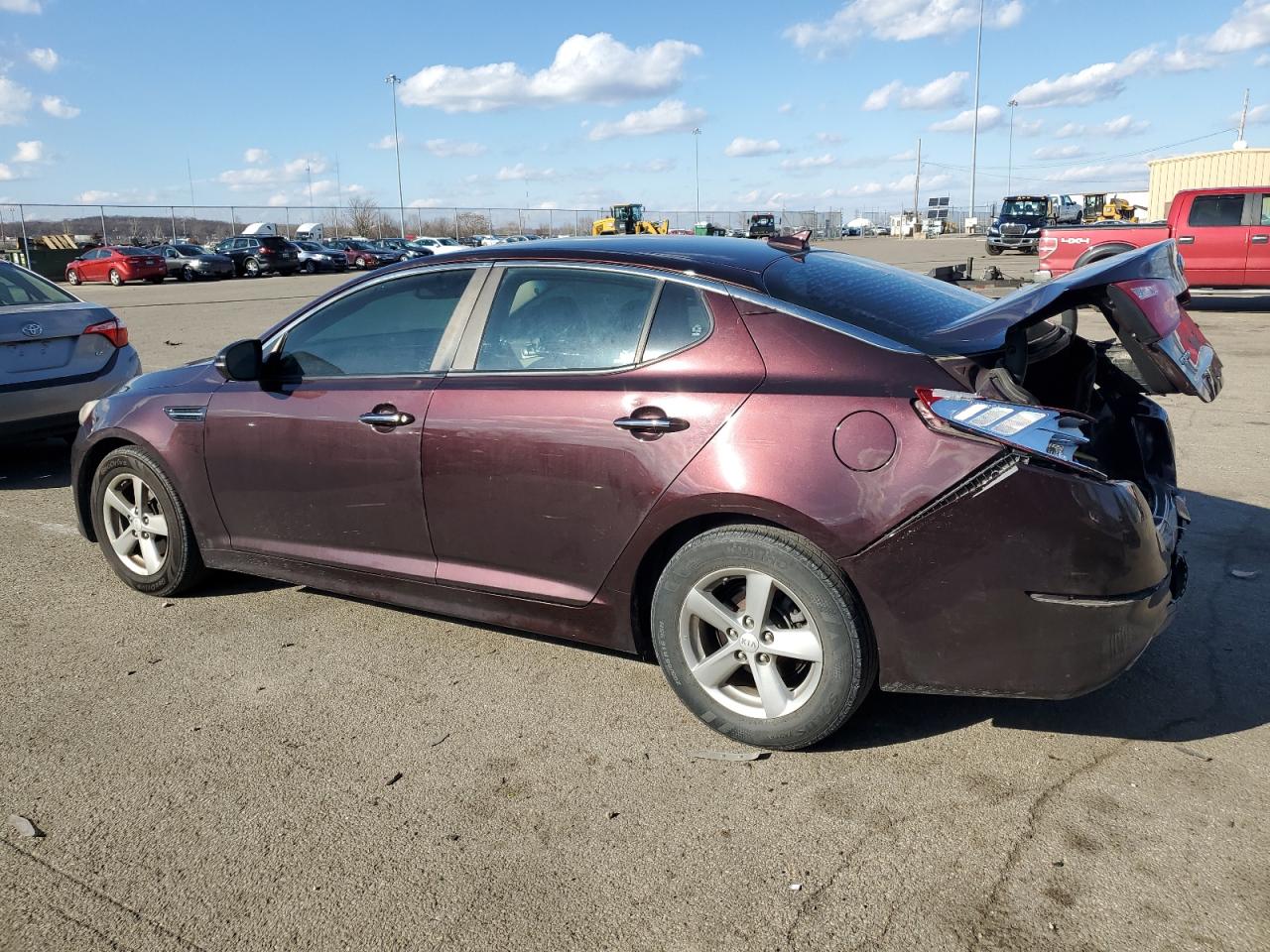 2014 Kia Optima Lx vin: 5XXGM4A75EG305652