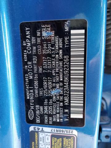 2019 HYUNDAI TUCSON SE KM8J23A48KU923268