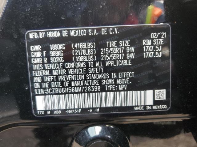 3CZRU6H56MM728398 Honda HR-V EX 13