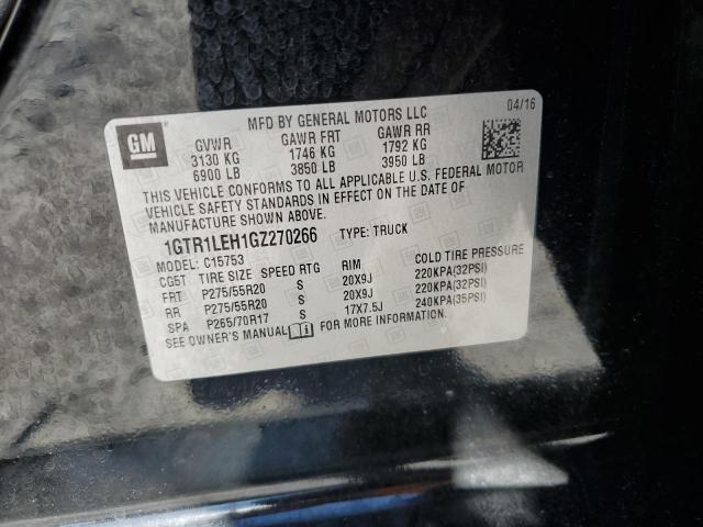 2016 GMC SIERRA C15 1GTR1LEH1GZ270266