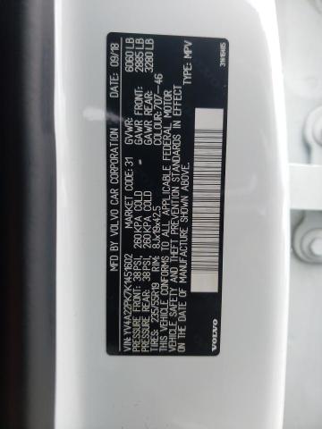 2019 VOLVO XC90 T6 MO YV4A22PK7K1451602