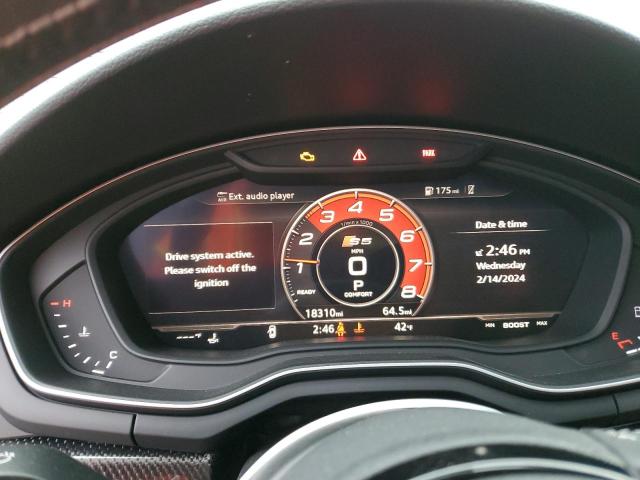 2019 AUDI S5 PRESTIG WAUC4CF53KA071354