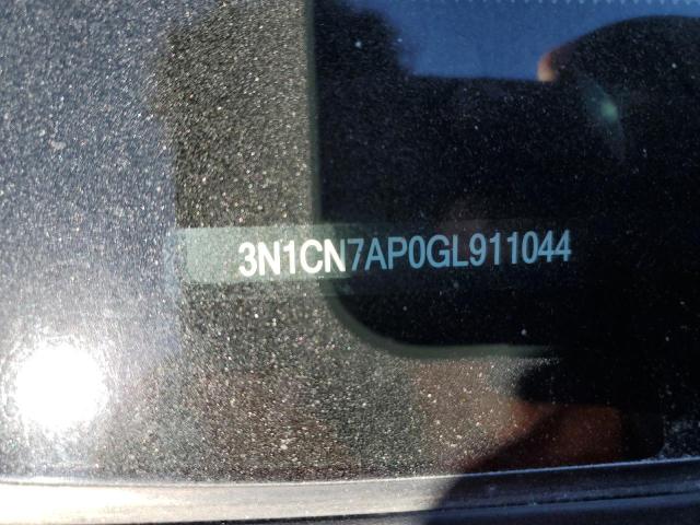 2016 NISSAN VERSA 3N1CN7AP0GL911044