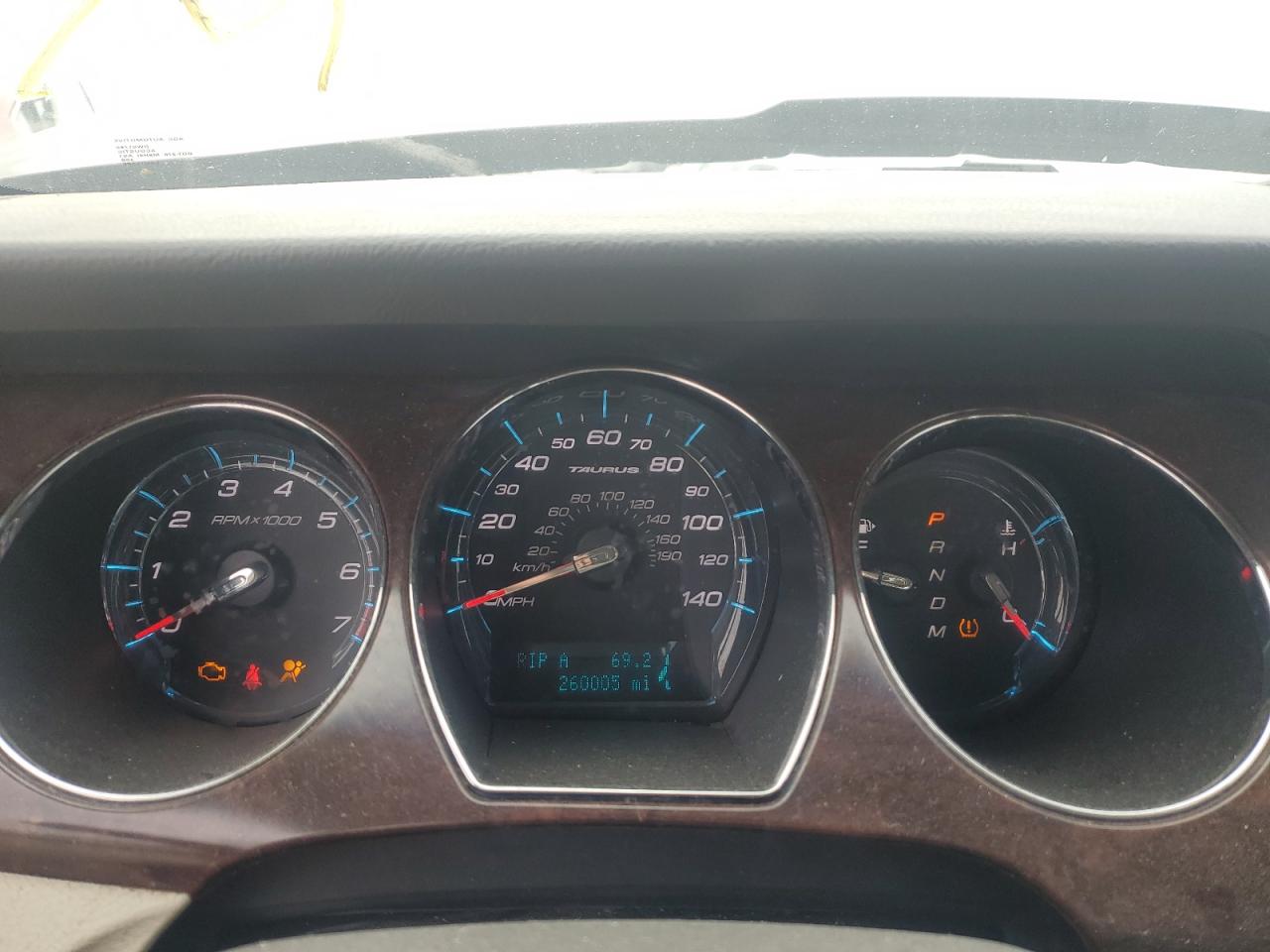 1FAHP2EW7BG103357 2011 Ford Taurus Sel