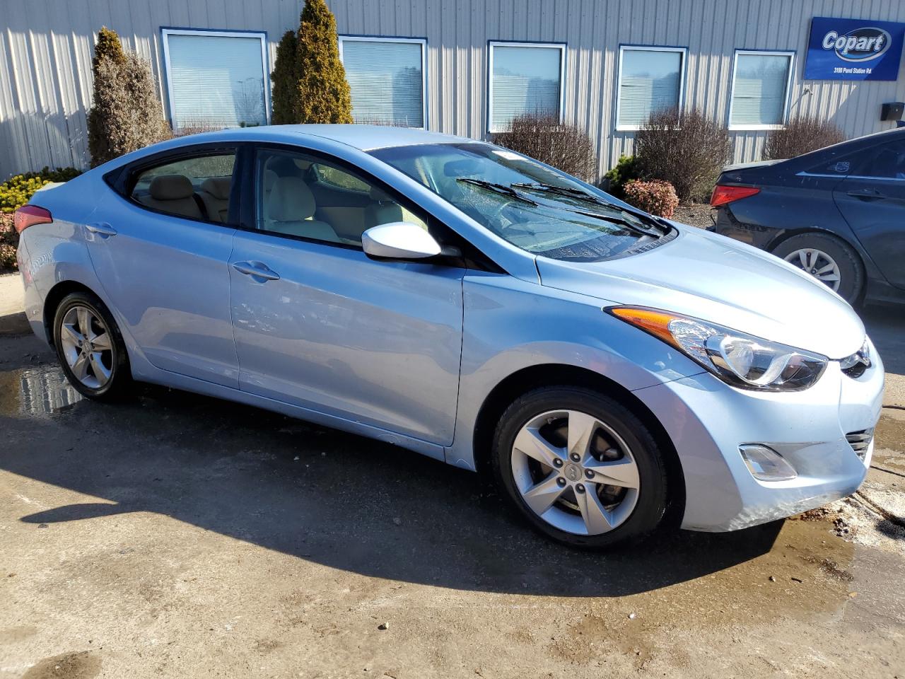 KMHDH4AE3DU640743 2013 Hyundai Elantra Gls
